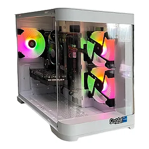 PC Gamer Crystal Intel Core i5-12400F NVIDIA RTX 3050 16GB SSD 512GB