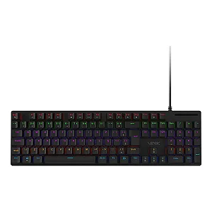 Teclado Mecânico Vinik ANIHI100BL - Switch Blue - LED Rainbow