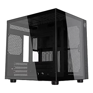 Gabinete Gamer Kalkan Aquario Midgard Preto