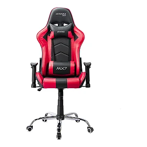Cadeira Gamer Mymax MX7 Preto e Rosa MGCH-002V1-PK