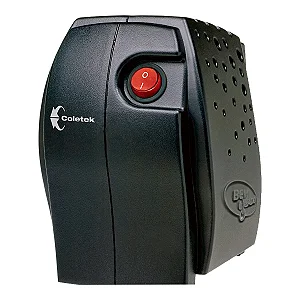 Estabilizador ES-500VA Bivolt Manual 115V Bem Ligado Coletek Energia