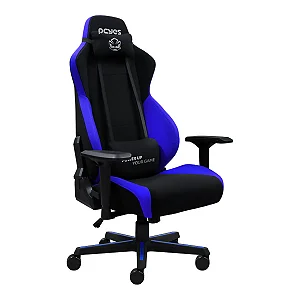 Cadeira Gamer PCYes Mad Racer V8 Turbo Preta/Azul V8TBMADAZ