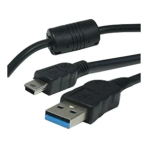 Cabo USB 3.0 Mini 5 Pinos 3 Metros X-Cell