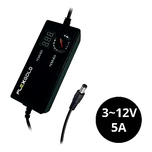 Fonte de Alimentação P4 AC/DC Ajustável 3 a 12V 5A X-Cell FX-FT-07