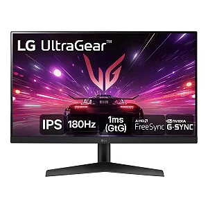 Monitor Gamer LG UltraGear 24" IPS, 180Hz, 1ms (GtG) NVIDIA® G-SYNC® , AMD FreeSync™, HDR10, sRGB 99% - 24GS60F-B