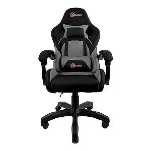 Cadeira Gamer Kalkan Astri Eclipse Preto e Cinza KLK059