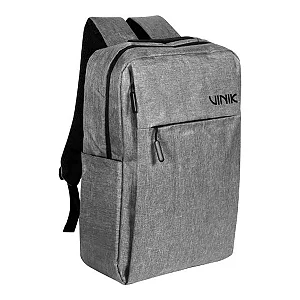 Mochila Para Notebook Até 15,6" Vinik Cinza VKBAG011