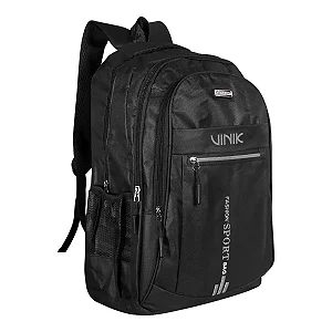 Mochila Notebook 15,6" Vinik Sport Preta VKBAG020