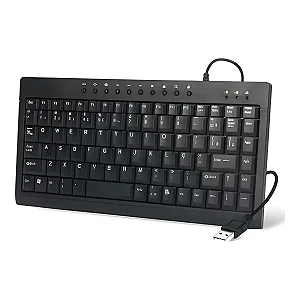 Teclado USB Mini Perfil Baixo e Silencioso ABNT2 Knup KP-2013