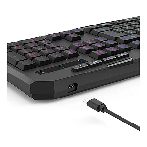 Teclado Sem Fio Gamer Redragon Harpe K503-KS