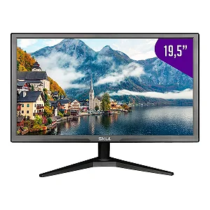 Monitor 19,5" LED Skul Office HDMI e VGA