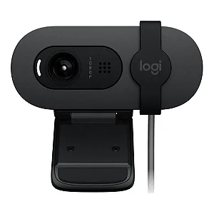 Webcam Logitech Full HD BRIO 100 Grafite - 960-001586