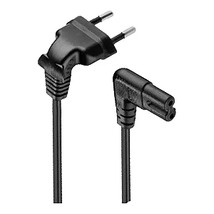 Cabo de Energia Bipolar 1,5 Metro 90 Graus X-Cell XC-CF-12