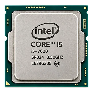 Processador Intel i5-7600 3.5 GHz 6 MB LGA 1151 Sem Cooler