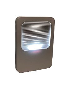 BALIZADOR LED SOBREPOR 120X90 6500K 2W IP65 ANTON BRANCO BIVOLT