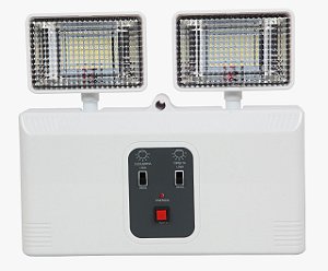 BLOCO LED FAROL DE EMERGÊNCIA 12W/24W 6500K BIVOLT