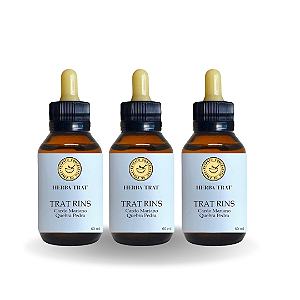 TRAT RINS - EXTRATO 60ML ( Tintura Mãe ) KIT COM 3 UNIDADES