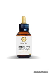 Hibisco - EXTRATO 60ml (Tintura Mãe)