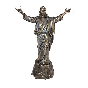 Jesus Cristo Vinde A Mim Braços Abertos Estatueta Veronese O