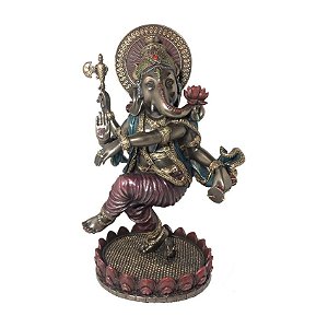 Ganesha Dançando Deus Sabedoria Fortuna Veronese