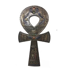Cruz Ansata Ankh Antigo Egito Enfeite Veronese Grande