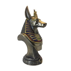 Anubis Veronese Enfeite Busto Egípcio Chacal Egito Antigo E3