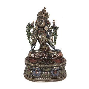 Tara Deusa Tibetana Buda Feminino Enfeite Veronese Budismo