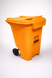 02. Carro Coletor 240 Litros com Rodas