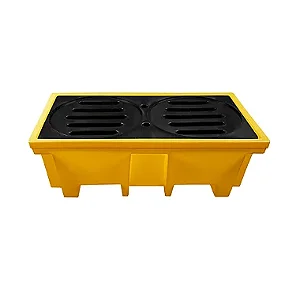 02. Pallet de Contenção para 2 Tambores