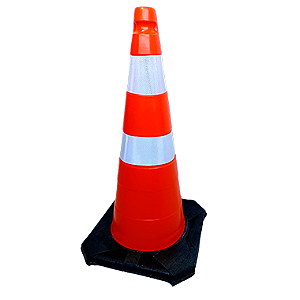 Cone 75 Com Base de Borracha