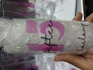 Copo long drinks transparente 15 anos