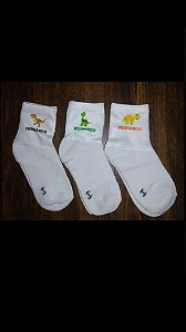 3 pares de meias