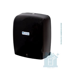 Suporte Dispenser P/ Papel Toalha Interfolha - Exaccta Plus Preto