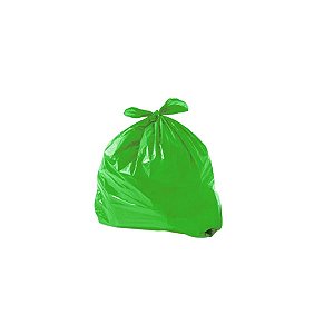 SACO PARA LIXO VERDE 53x70 40 LITROS C/100 UND -04MM