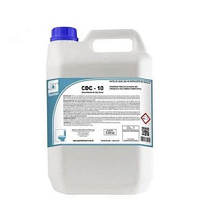 CDC-10  - Desinfetante e limpador desengordurante alcalino clorado - 5 LITROS - Spartan