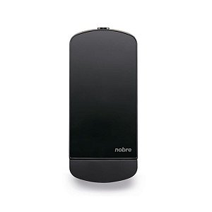 Dispenser P/sabonete/alcool 800mlc/ Reserv inox Preto -Select-Nobre