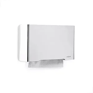 Dispenser papel toalha frente inox polido  Select  - Nobre