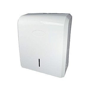 Dispenser p/papel toalha 1/3D. ECONOMICO Branco - Nobre