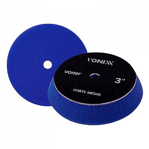 BOINA PARA POLIMENTO VOXER CORTE MEDIO AZUL 3 POLEGADAS - VONIXX