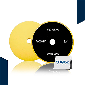 BOINA PARA POLIMNETO VOXER CORTE LEVE AMARELA 6 POLEGADAS - VONIXX