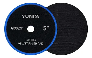 BOINA PARA POLIMENTO VELUDO VOXER PRETA LUSTRO 5 POLEGADAS - VONIXX