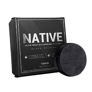 Cera Native Brazilian Carnaúba Paste Wax Black Edition 100ml - Vonixx