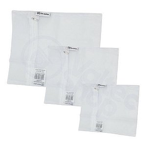 3 saquinhos saco protetor roupa delicada electrolux c/ ziper