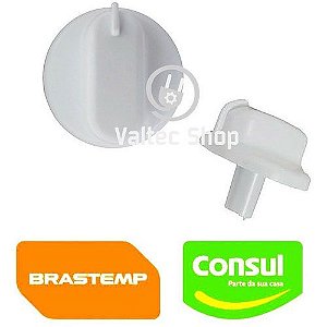 Botão termostato degelo geladeira brastemp consul | original