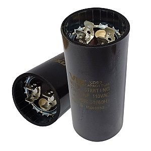 Capacitor partida eletrolítico 216 - 259uf 110v p/ motor