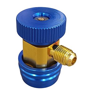 Conector engate rápido baixa ar condicionado automotivo r134
