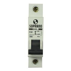 Disjuntor unipolar 16a 240v/415v 50/60hz ip20