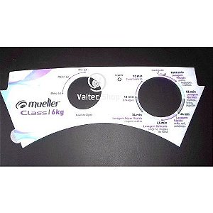 Painel adesivo membrana lavadora mueller class | original