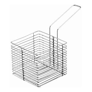Cestinho inox servir porção batata frita frango 12x10cm