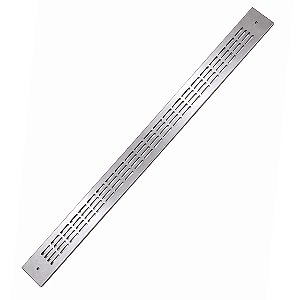 Grade ventilação forno fischer | 66,5cm 1 peça inox original
